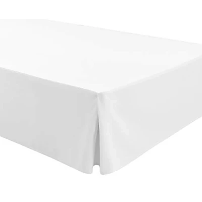 Afbeelding van EasyCosy Boxspringhoes ATENEA Maat 135 Bedhoogte +32. Kleur Wit (135x190/200cm)