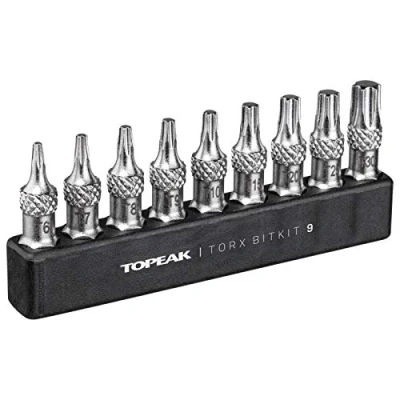 Afbeelding van Topeak Torx lange bit set BitKit 9