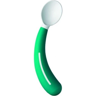 Afbeelding van Able2 Henro Grip® Bestek kind lepel linkshandig groen
