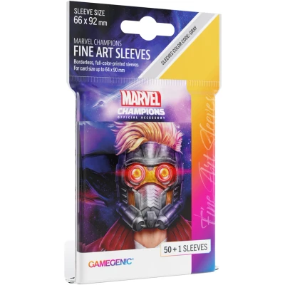 Afbeelding van Marvel Champions Sleeves Star Lord meertalig met Spaans