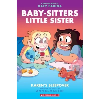 Afbeelding van Babysitters Little Sister Graphic Novel Karen&#039;s Sleepover