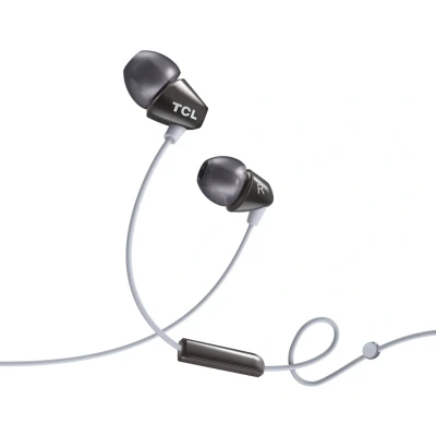 Afbeelding van TCL Wired In Ear Earphones met microfoon phantom black