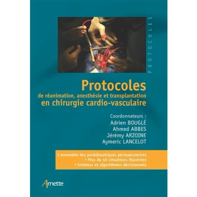 Image de Protocoles de réanimation, anesthésie et transplantation en chirurgie cardio vasculaire