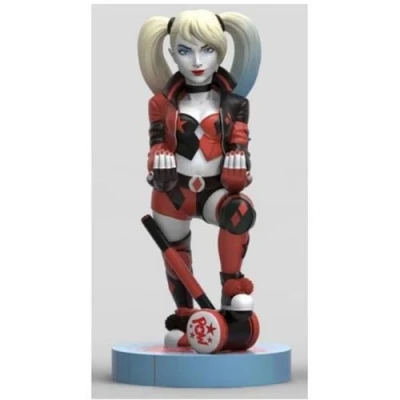 Image de Figurine Support &amp; Chargeur pour Manette et Smartphone EXQUISITE GAMING HARLEY QUINN