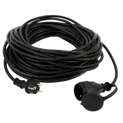 Afbeelding van REV 0065509 Stroom Verlengkabel 16 A Zwart 50.00 m H05RR F 3G 1,5 mm²