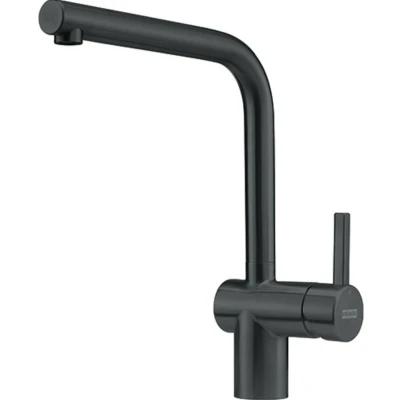 Afbeelding van Franke Atlas Neo keukenkraan draaibare uitloop geborsteld mat zwart 115.0550.424
