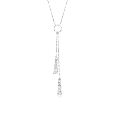 Afbeelding van Elli GEO Ketting silvercoloured, Dames, Maat: 60, Silver coloured