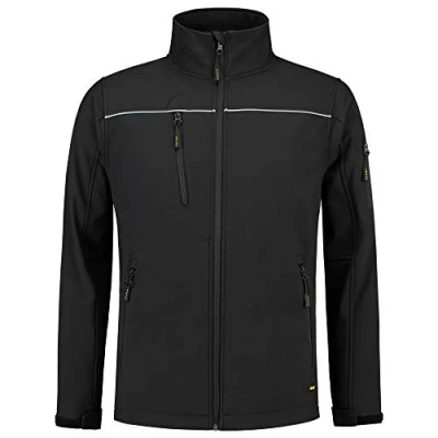 Afbeelding van Tricorp Softshell Jack Zwart Maat 5XL