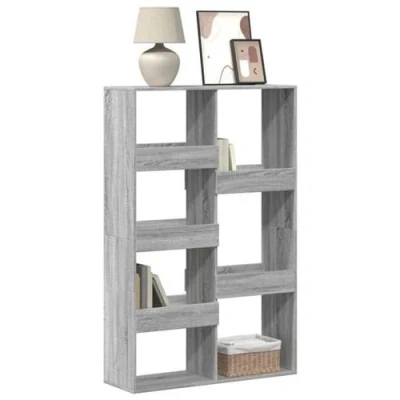 Afbeelding van vidaXL Boekenkast 100x33x155,5 cm bewerkt hout grijs sonoma eiken