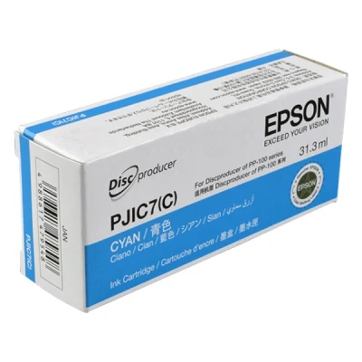 Image de Epson Discproducer PJIC7(C) Cyan original cartouche d&#039;encre