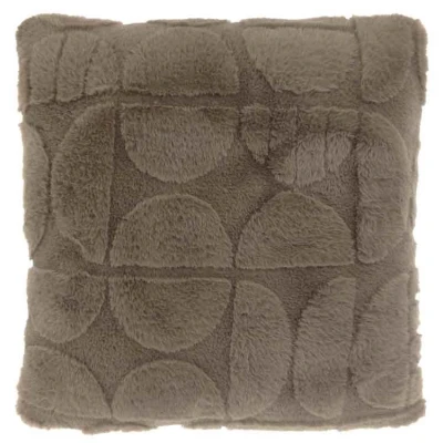 Afbeelding van Unique Living Sierkussen Milan Taupe 45x45cm