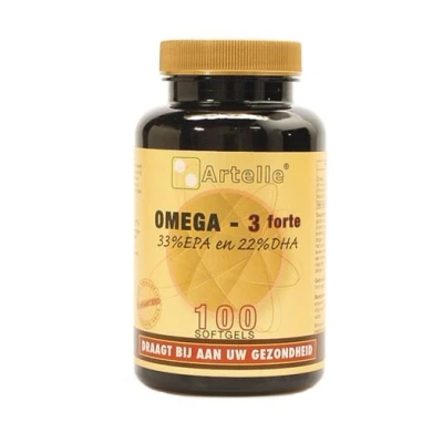 Afbeelding van Artelle Omega 3 Forte Softgels