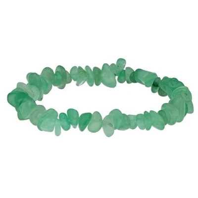 Afbeelding van Lebensquelle Plus Stralende armband met groene aventurijn, hoogwaardige edelsteenarmband, 19 centimeter, Steen, Aventurijn