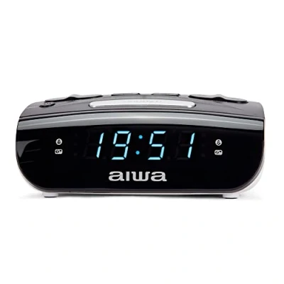 Afbeelding van Radio alarmklok Aiwa CR 15 Zwart (1 Stuks)
