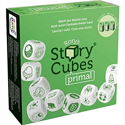 Afbeelding van Asmodee Zygomatic Story Cubes Primal Familiespel Vertelspel 1 12 spelers Vanaf 6+ jaar 20+ minuten Duits