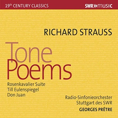 Afbeelding van Radio Sinfonieorchesters Stuttgart Des SWR, George Prêtre Strauss: Rosenkavalier Suite Till Eulenspiegel Don Juan (CD)