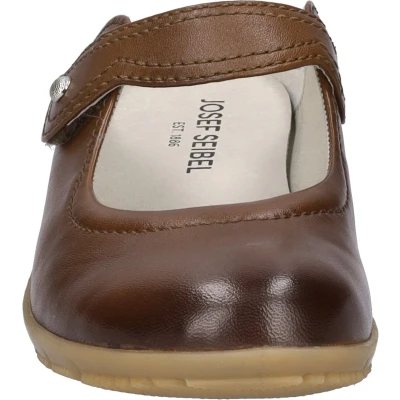 Afbeelding van Josef Seibel Charlotte 04 Muiltjes, Dames, Maat: 38, Cognac Leer