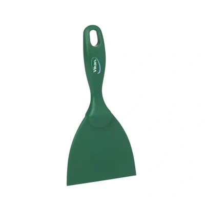 Afbeelding van Vikan Handschrapers en Krabbertjes Rechte Brede Handschraper Polypropyleen 102x18x210mm Groen