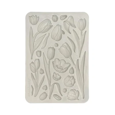 Afbeelding van Stamperia KACMA550 siliconen vorm A5, grijs, 14,8 x 21 1,1 cm