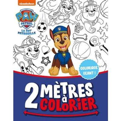 Image de La Pat&#039; Patrouille 2 mètres à colorier