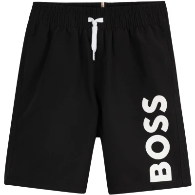 Afbeelding van BOSS Kidswear SWIM Zwemshorts voor kinderen, Maat: 138, Black