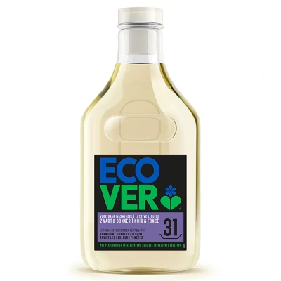 Afbeelding van Ecover Vloeibaar Wasmiddel Zwart &amp; Donker Limoen Lotus 31 Wasbeurten 1,43 liter