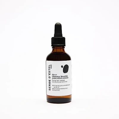 Afbeelding van SERGE D&#039;ESTEL PARIS Verzorgingsolie voor krullend haar, 50 ml, voedt en disciplineert krullen, 100% veganistisch, gemaakt in Parijs