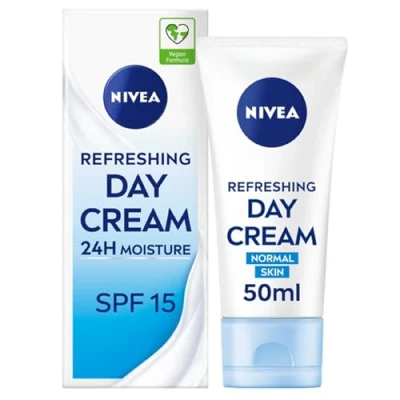 Afbeelding van Nivea Refreshing 24H Vitamin E Dagcrème 50 ml (SPF 15)