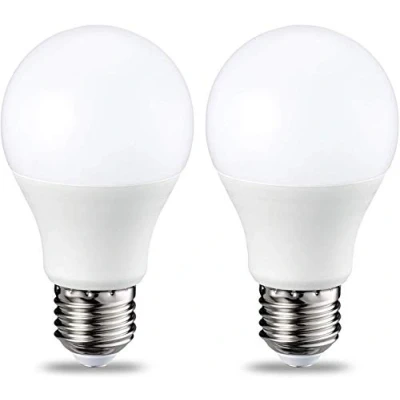 Afbeelding van Amazon Basics 2 x E27 Edison schroef, 8,5 W (komt overeen met 60 W), CRI80, warm wit, dimbaar, stuks