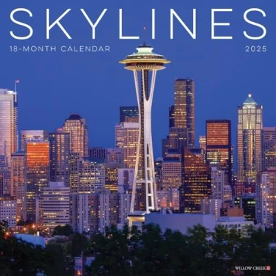 Afbeelding van Skylines 2025 12 X Wall Calendar