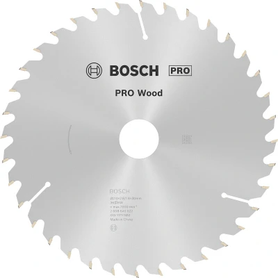 Afbeelding van Bosch Accessories Optiline 2608640622 Hardmetaal cirkelzaagblad 210 x 30 2.8 mm Aantal tanden: 36 1 stuk(s)