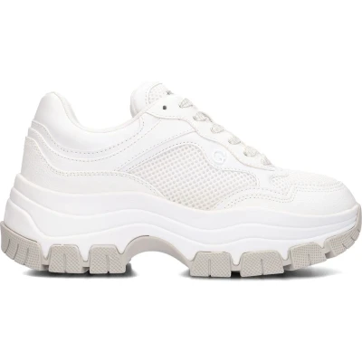 Afbeelding van Guess Brecky Sneakers laag, Dames, Maat: 39, White Imitatieleer/ textiel