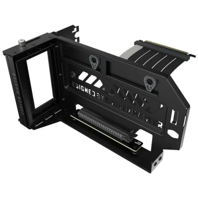 Afbeelding van Cooler Master Verticale grafische kaarthouderkit V3 Riser Kaart incl. PCI slotring, PCIe 4.0, PC kast accessoires