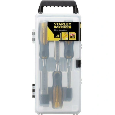 Afbeelding van Stanley fatmax 3 delige steekbeitelset 12 x 18 25 mm
