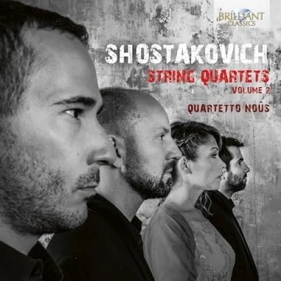 Afbeelding van Quartetto Noûs Shostakovich: String Quartets, Vol. 2 (CD)