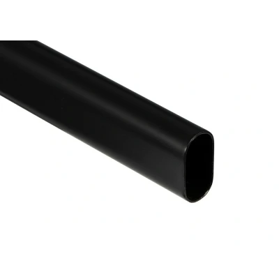 Afbeelding van Kledingroede staal zwart, 1000 mm
