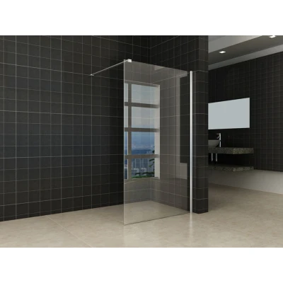 Afbeelding van Wiesbaden inloopdouche + muurprofiel 1000x2000 10mm NANO glas