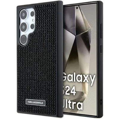 Afbeelding van Karl Lagerfeld Rhinestones Back Case Geschikt voor Samsung Galaxy S24 Ultra (S928) Zwart