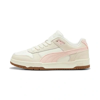 Afbeelding van PUMA Rbd Game Low Sneakers, uniseks, Alpine Snow Island Ivoor Frosted roze
