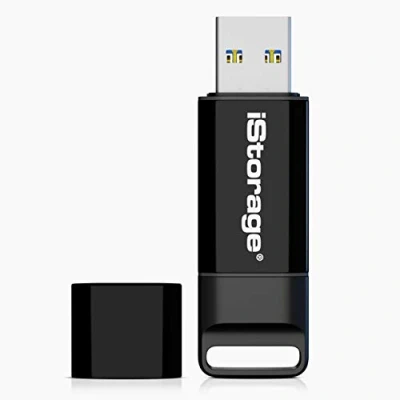 Afbeelding van iStorage datAshur BT USB stick 16GB Bluetooth Zwart