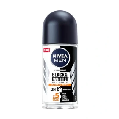 Afbeelding van Nivea Men Black &amp; White Invisible Ultimate Impact Ball Antiperspirant