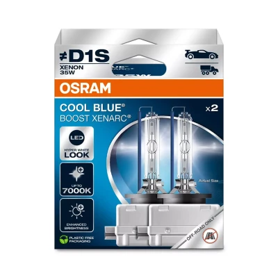 Afbeelding van Osram Cool Blue Boost Xenarc Xenon D1S 66140CBB 2HB set