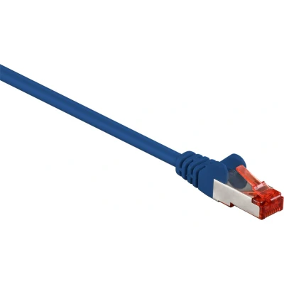 Afbeelding van Wentronic 93211 Cat 6 UTP kabel RJ45 0.25 m Blauw