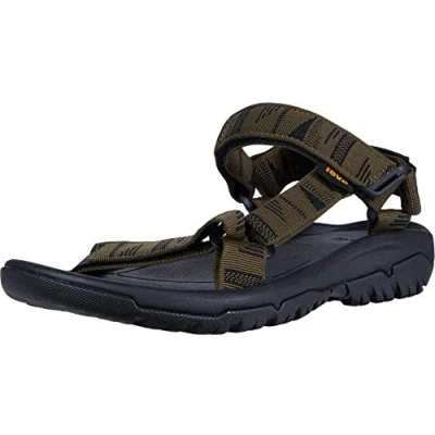 Afbeelding van Teva Hurricane XLT2 Outdoorsandalen, Heren, Maat: 48.5, Chara dark olive Textiel