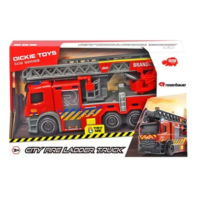 Afbeelding van Dickie Toys Belgische Brandweerwagen 23 cm Licht &amp; Geluid Speelgoedvoertuig