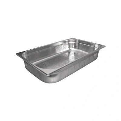 Image de Bac Gastro Inox Perforé GN 1/1 100 mm Vogue Inox13,5530