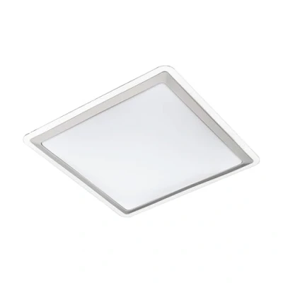 Afbeelding van EGLO Competa 1 Wand/Plafondlamp Lichts Wit, Zilver, Helder