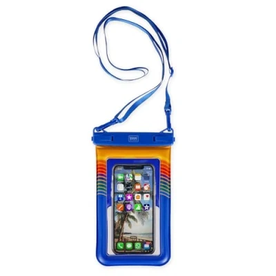 Afbeelding van Waterproof smartphone hoes waves