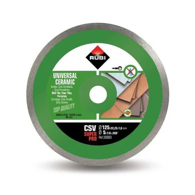Afbeelding van Rubi Diamantschijf 125 mm CSV Superpro
