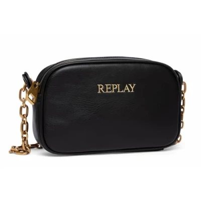 Afbeelding van REPLAY Schoudertas Crossbody Bag Black Zwart